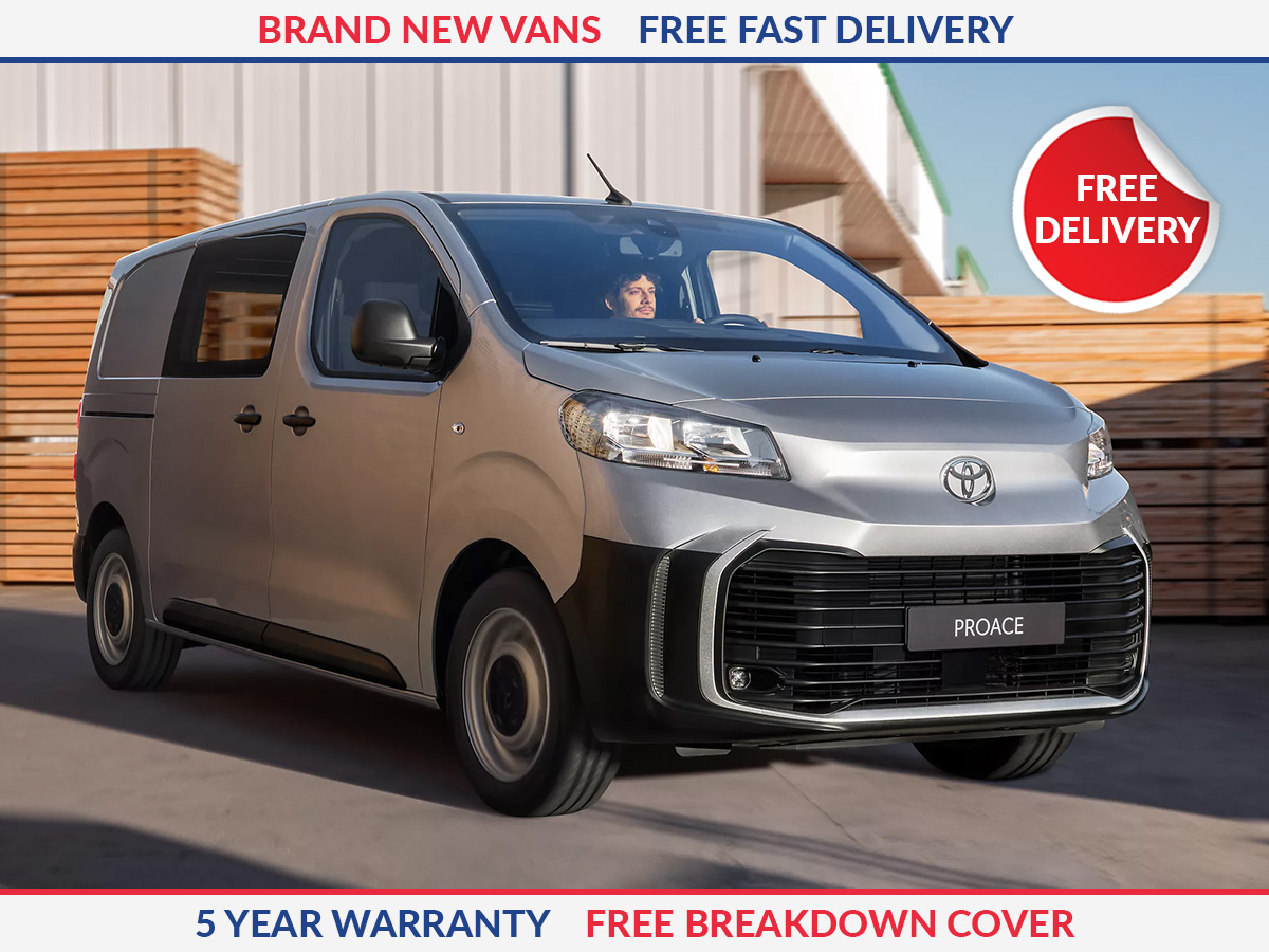 Toyota Proace L2 Diesel 2.0D 145 Icon Crew Van